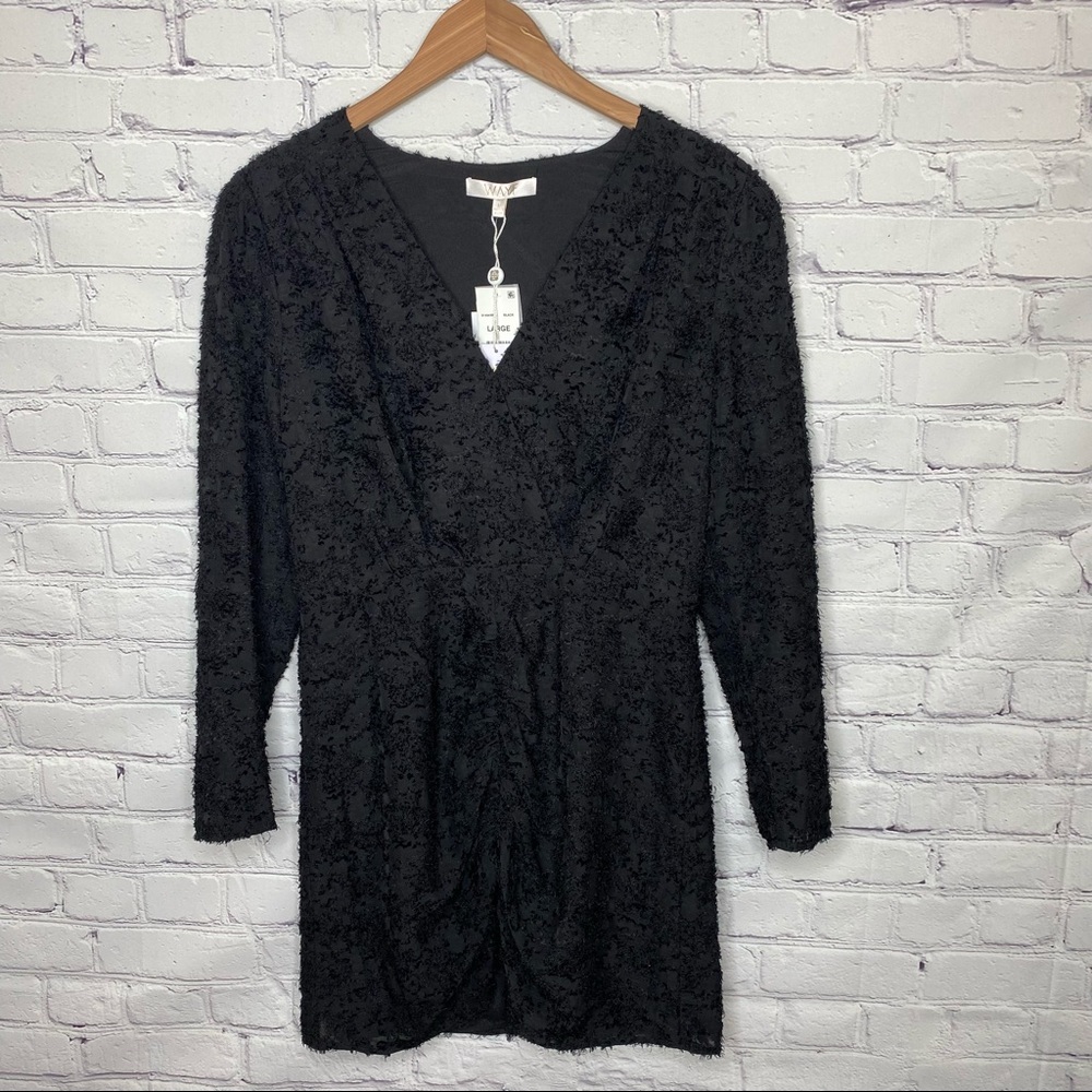 WAYF Rae Ruched Mini Dress - Picture 2 of 11